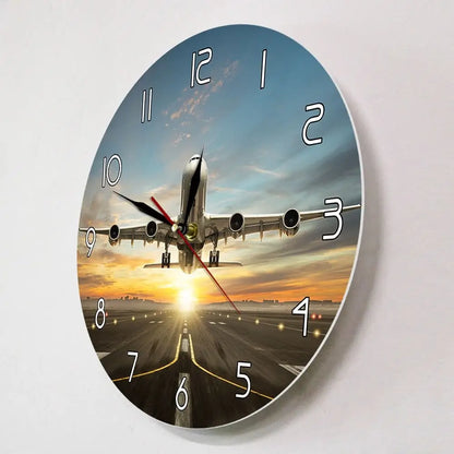 Horloge Murale Avion - Horloge Originale