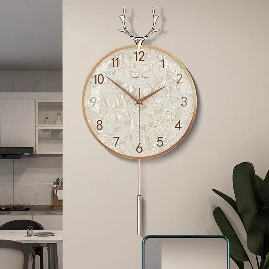 Horloge Murale Bois de Cerf