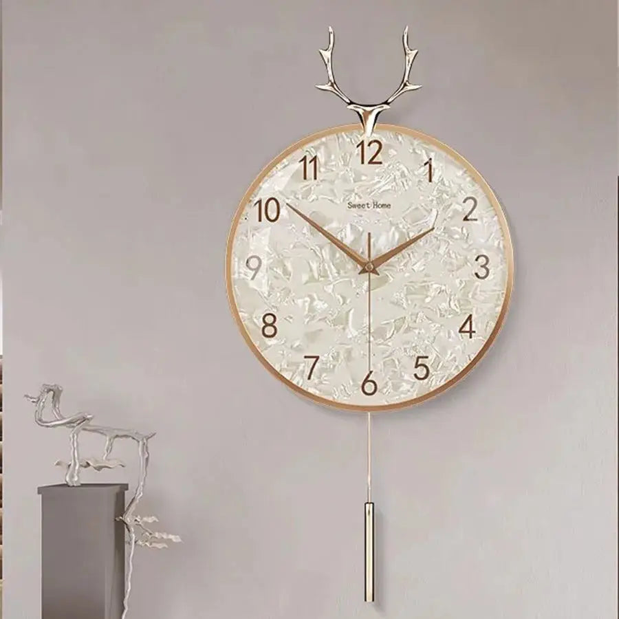 Horloge Murale Bois de Cerf