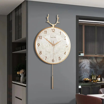 Horloge Murale Bois de Cerf