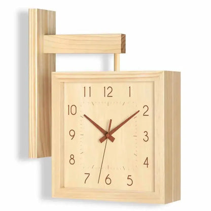 Horloge Murale Bois Design - Bois 2