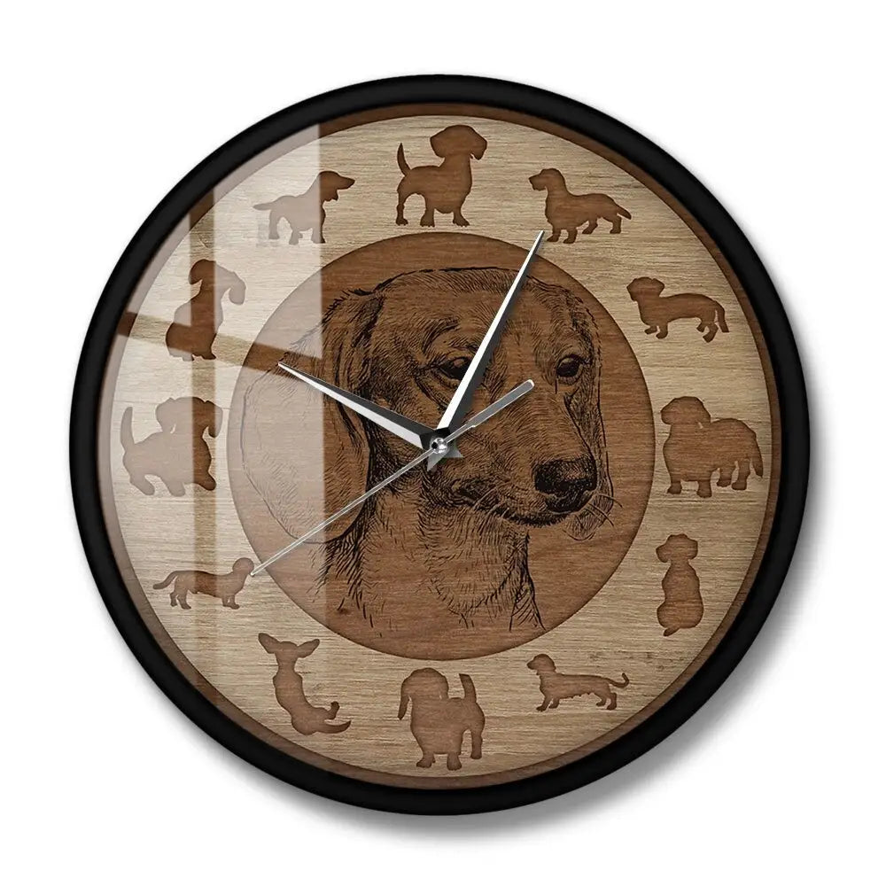 Horloge Murale Chien - Avec cadran - Horloge Originale