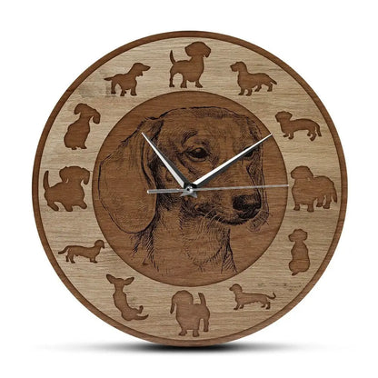 Horloge Murale Chien - Sans cadran - Horloge Originale