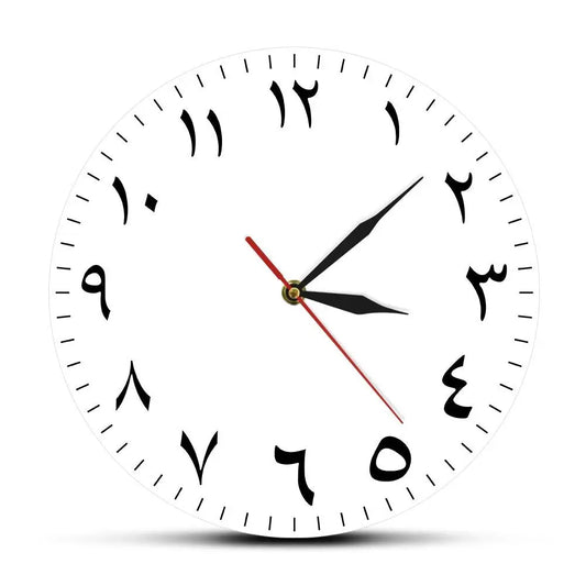 Horloge Murale Chiffres Arabes - Sans cadran - Horloge Design