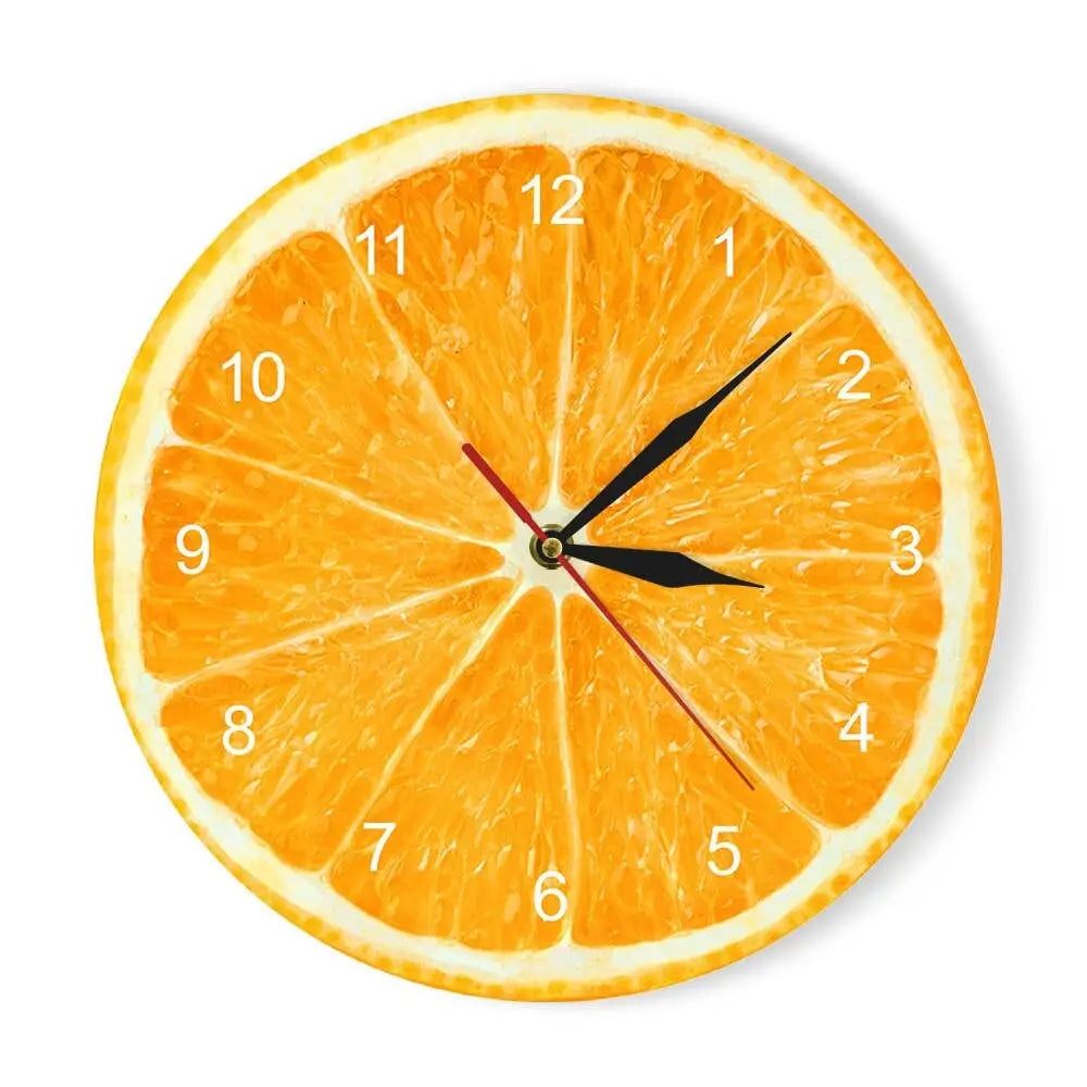 Horloge Murale Cuisine Citron - Horloge Originale