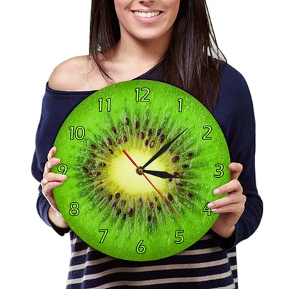 Horloge Murale Cuisine Kiwi - Horloge Originale