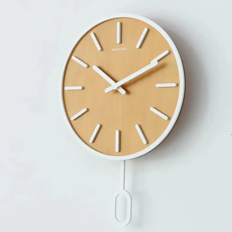 Horloge Murale Design en Bois