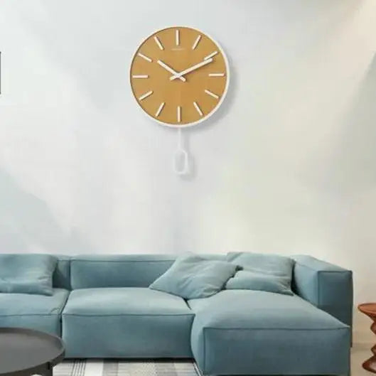 Horloge Murale Design en Bois