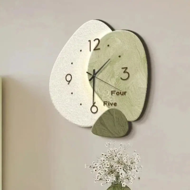 Horloge Murale Design Naturel - Style 2 / Sans led