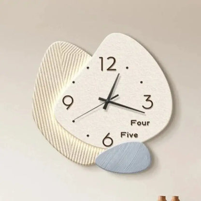 Horloge Murale Design Naturel - Style 4 / Sans led