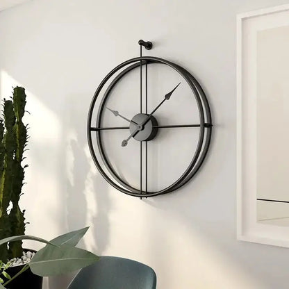 Horloge Murale Design - Noir