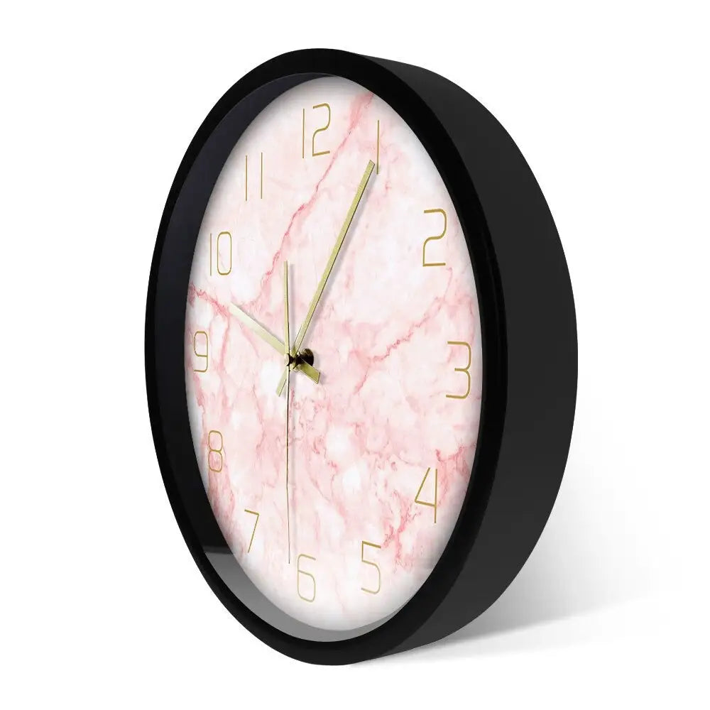 Horloge Murale Design Scandinave Rose - Horloge Design