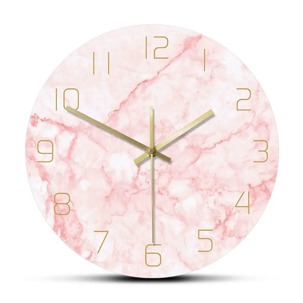 Horloge Murale Design Scandinave Rose - Sans cadran - Horloge Design