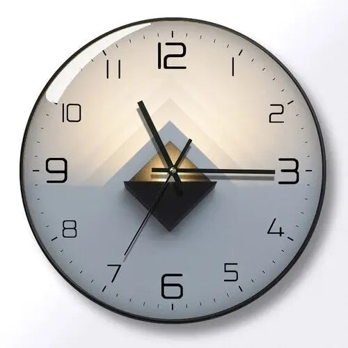 Horloge Murale Design Verre Futuriste - Horloge Design