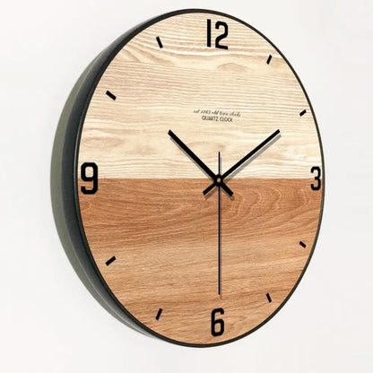 horloge murale en bois - Horloges murales