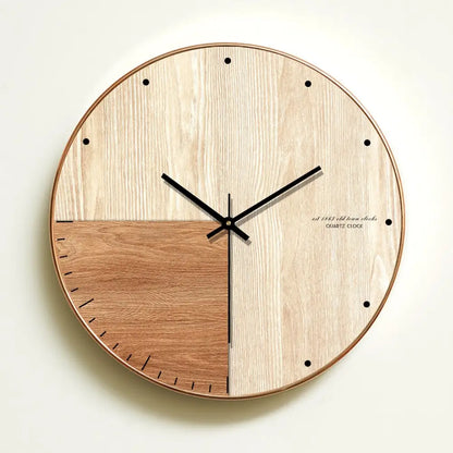 horloge murale en bois - Horloges murales