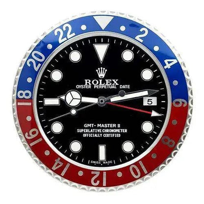 Horloge murale - GMT master II pepsi - Passeport Cases