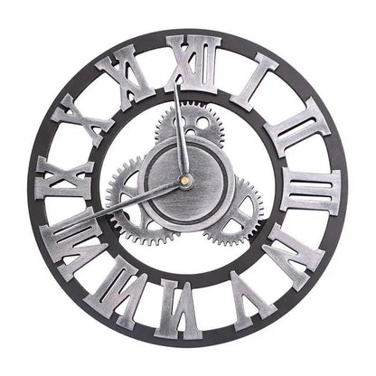 Horloge Industrielle Engrenage 