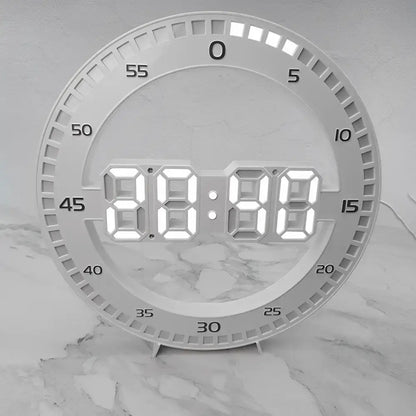 Horloge Murale LED 3D | Horloge LED 3D | Passeport Cases