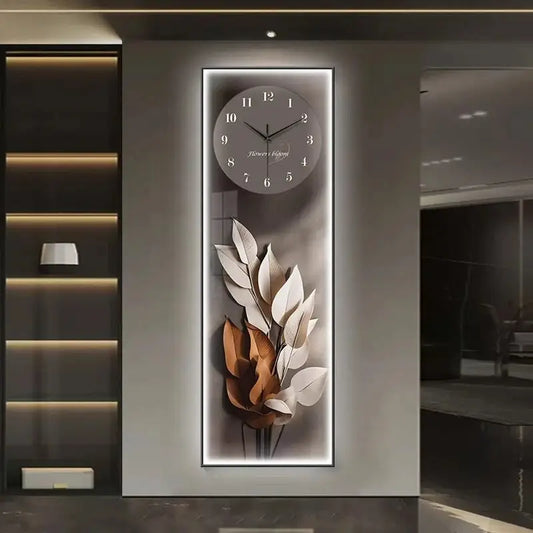 Horloge Murale Lumineuse Led - Avec led