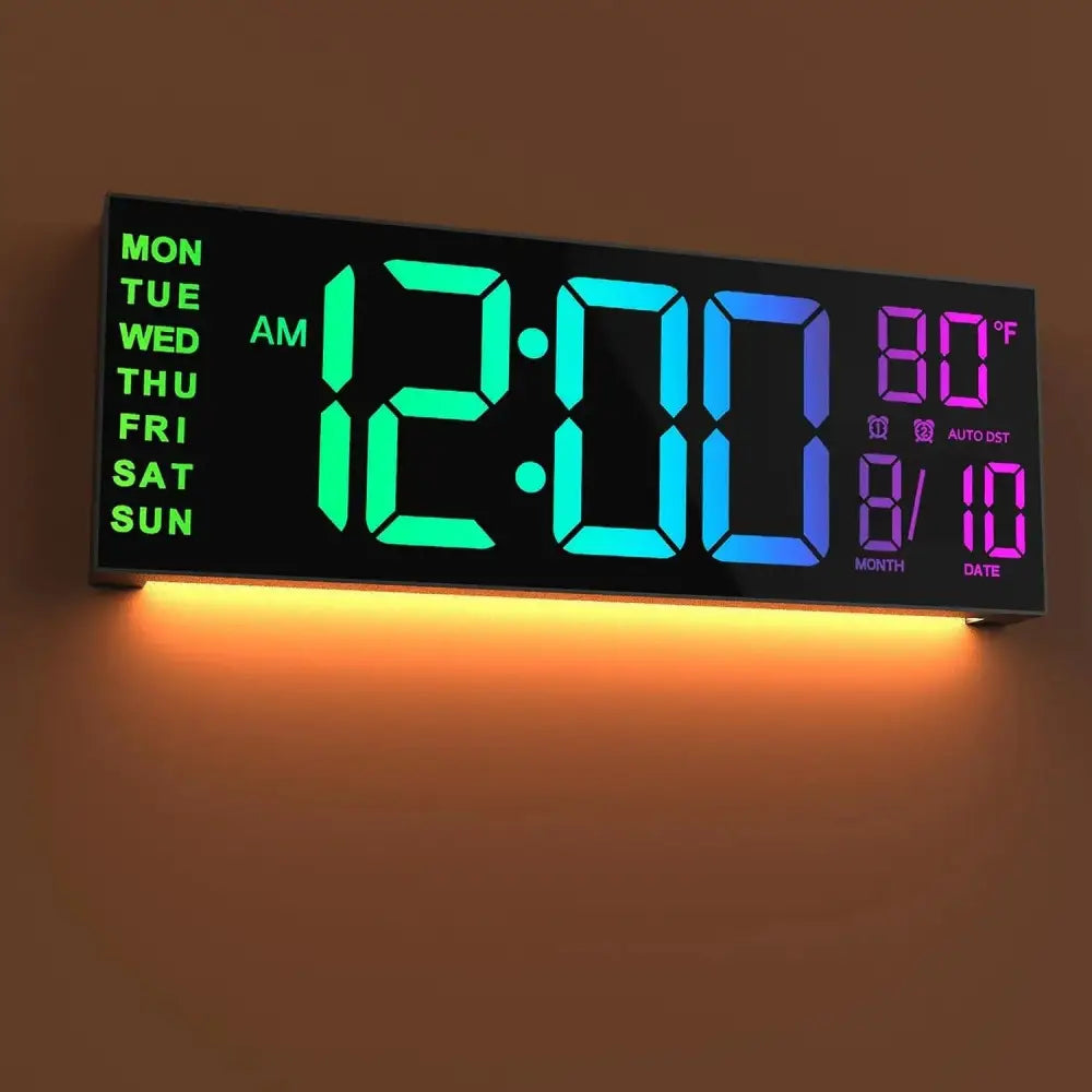 Horloge Murale Numérique Led