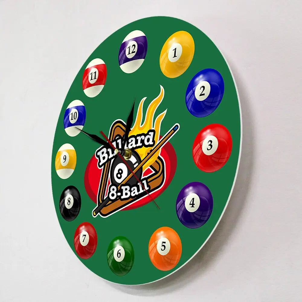 Horloge Murale Originale Billard - Horloge Originale