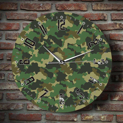 Horloge Murale Originale Camouflage - Horloge Originale