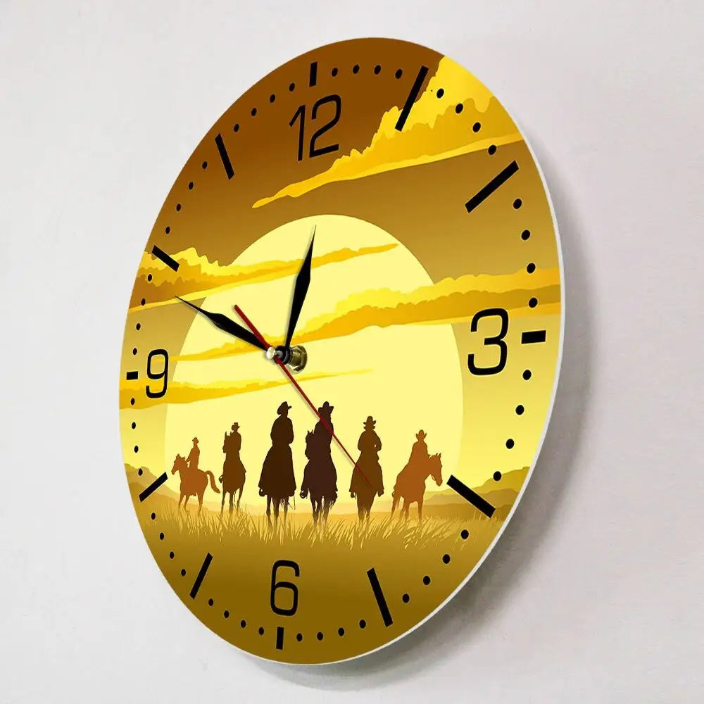 Horloge Murale Originale Cowboy - Horloge Originale