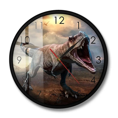 Horloge Murale Originale Dinosaure - Avec cadran - Horloge Originale