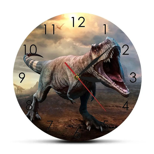 Horloge Murale Originale Dinosaure - Sans cadran - Horloge Originale