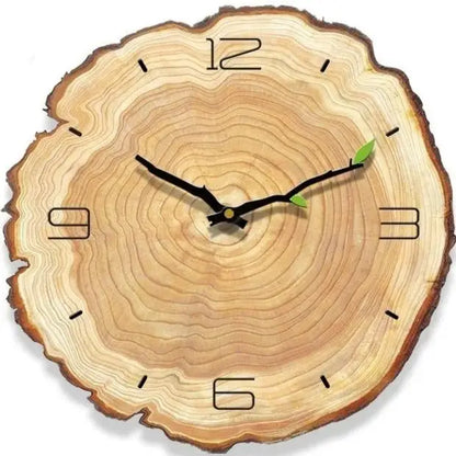 Horloge Murale Originale en Bois