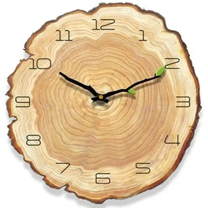 Horloge Murale Originale en Bois