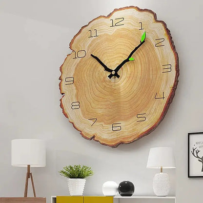 Horloge Murale Originale en Bois - Style 2