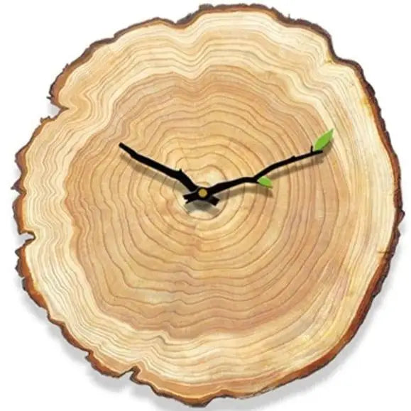 Horloge Murale Originale en Bois - Style 3