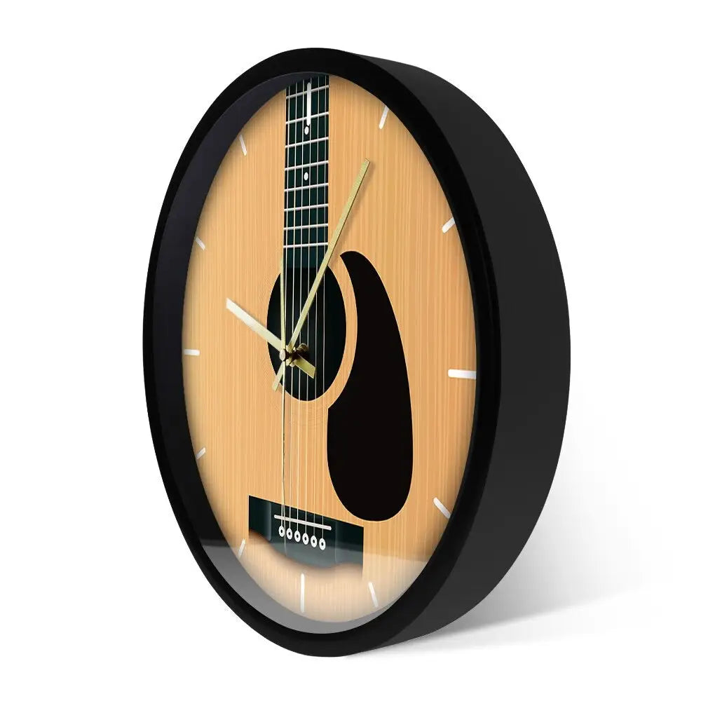 Horloge Murale Originale Guitare Acoustique - Horloge Originale