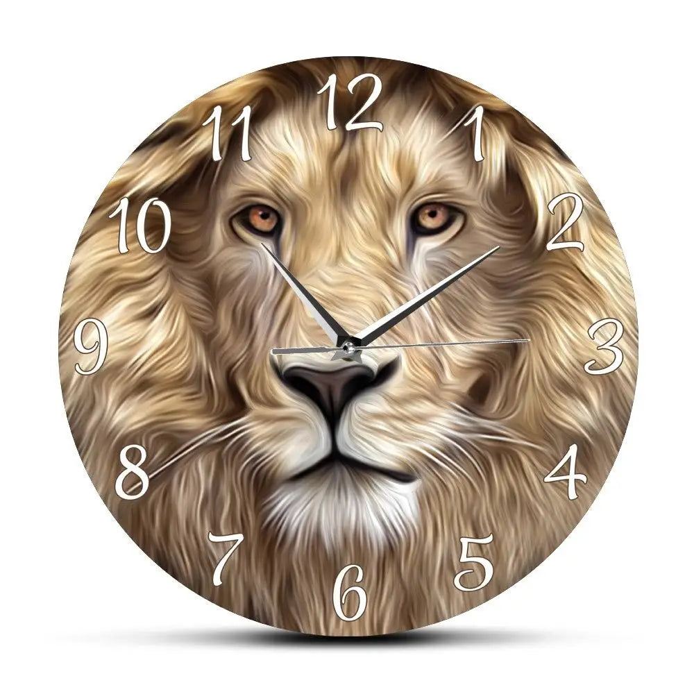 Horloge Murale Originale Lion - Sans cadran - Horloge Originale