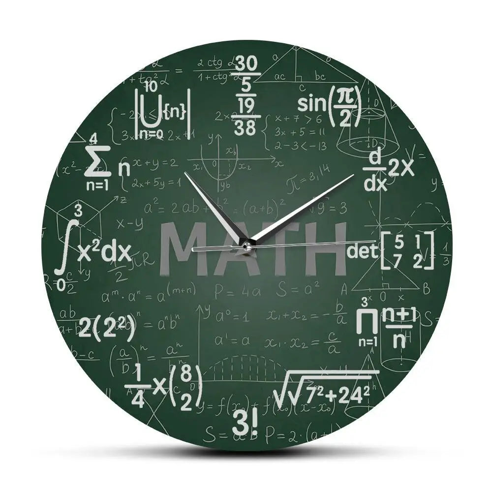 Horloge Murale Originale Math - Sans cadran - Horloge Originale