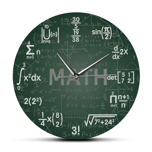 Horloge Murale Originale Math - Sans cadran - Horloge Originale