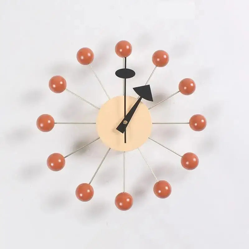 Horloge Murale Originale - Orange