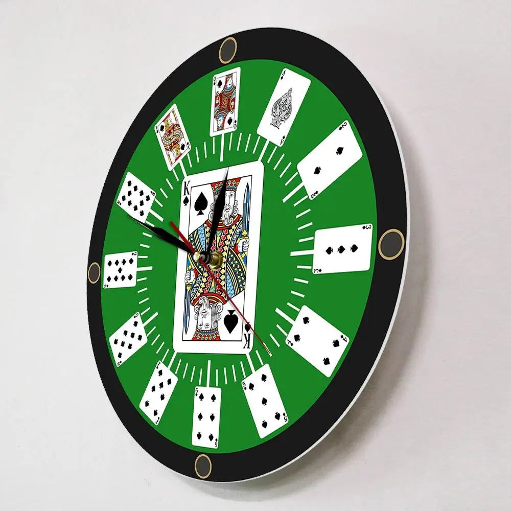 Horloge Murale Originale Poker - Horloge Originale