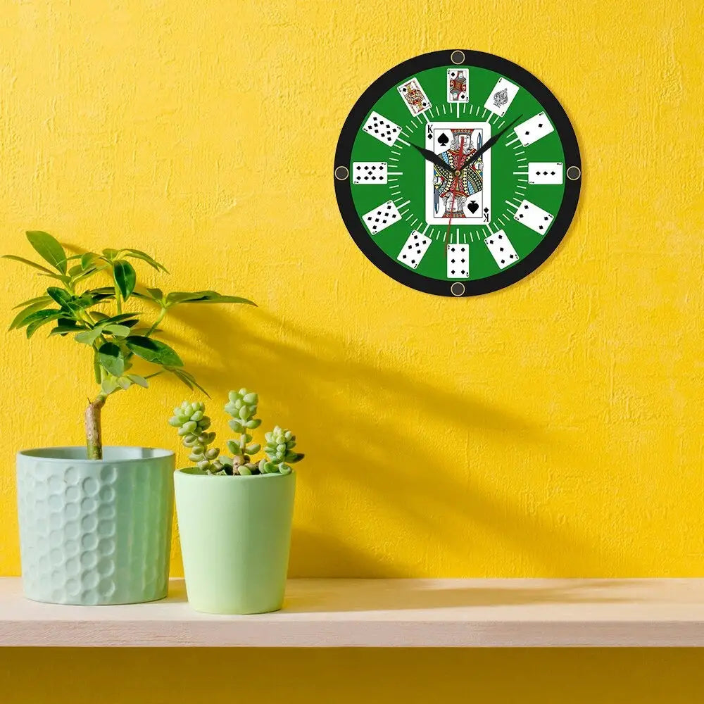 Horloge Murale Originale Poker - Avec cadran - Horloge Originale