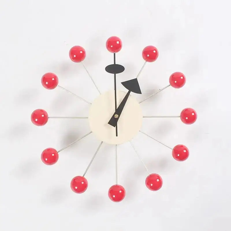 Horloge Murale Originale - Rouge