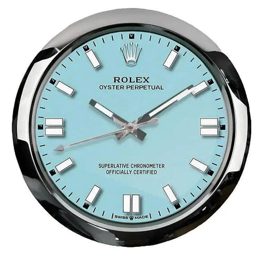 Horloge murale - Oyster Perpetual Tiffany - Passeport Cases