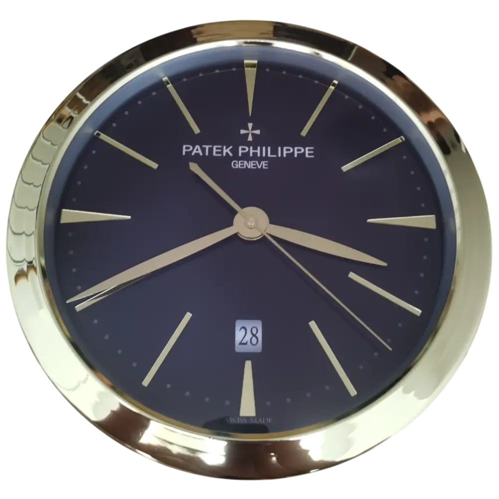 Horloge Patek Philippe Bleue | Horloge Murale Bleue | Passeport Cases