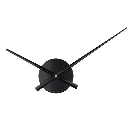 Horloge Murale Sans Cadre - Noir - Horloge LED