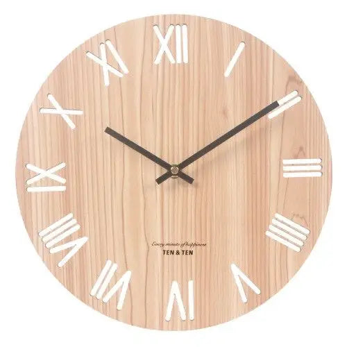 Horloge Murale Scandinave Chiffres Romains - Horloge Scandinave