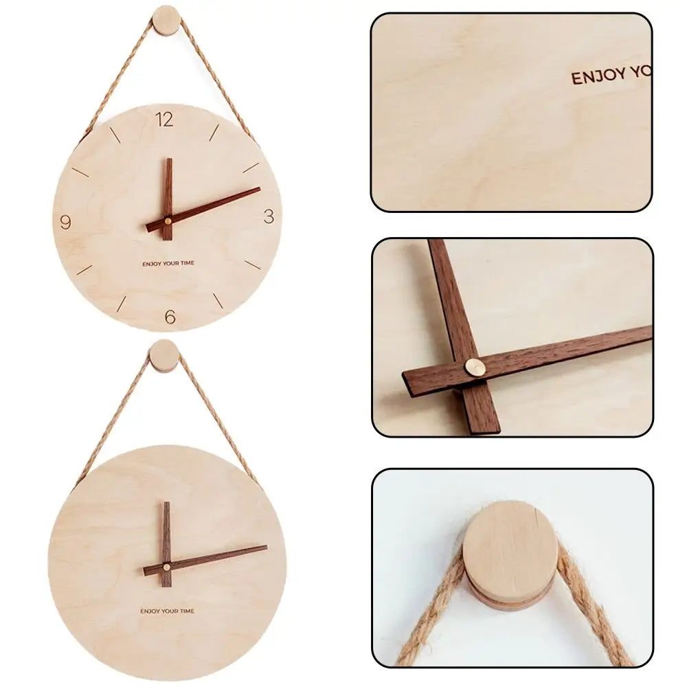 Horloge Murale Scandinave Design Nordique - Horloge Scandinave