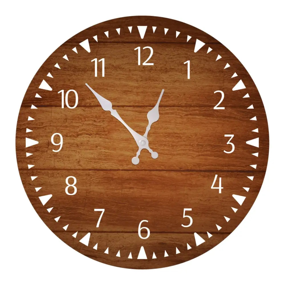 Horloge Murale Scandinave Marron Vieilli - Horloge Scandinave