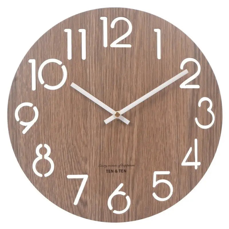 Horloge Murale Taupe