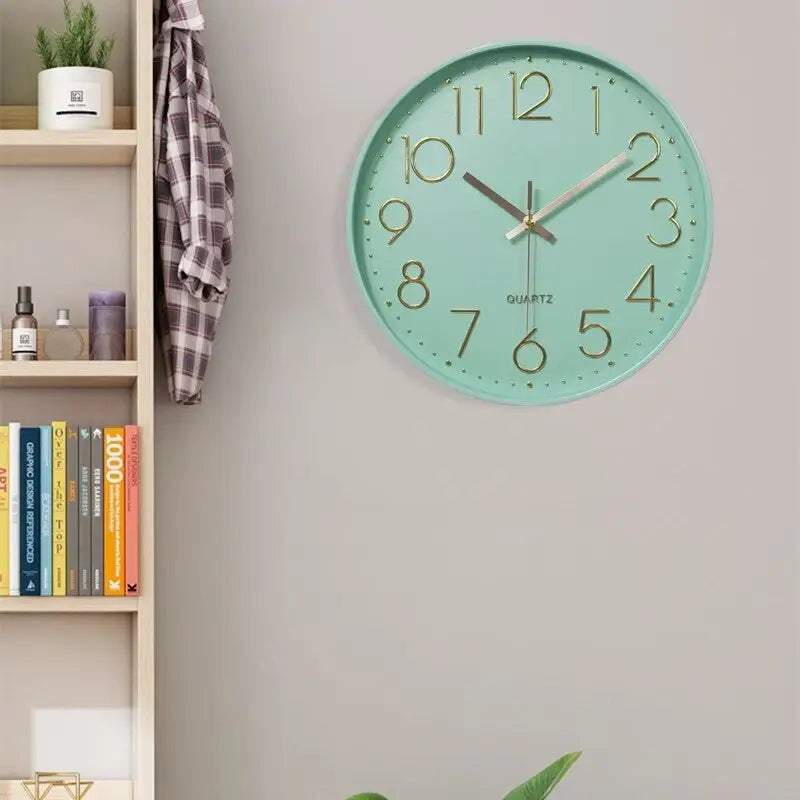 Horloge Murale Scandinave Vert - Horloge Scandinave